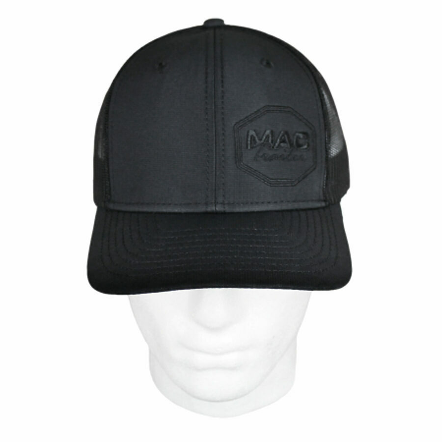 MAC TRAILER HAT BLACK W/ BLACK LOGO