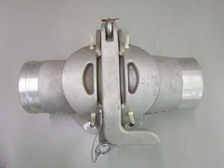 HOPPER TEE ALUMINUM 5X4 SIPHON FLOW BOTTOM DROP GROOVE X PLAIN