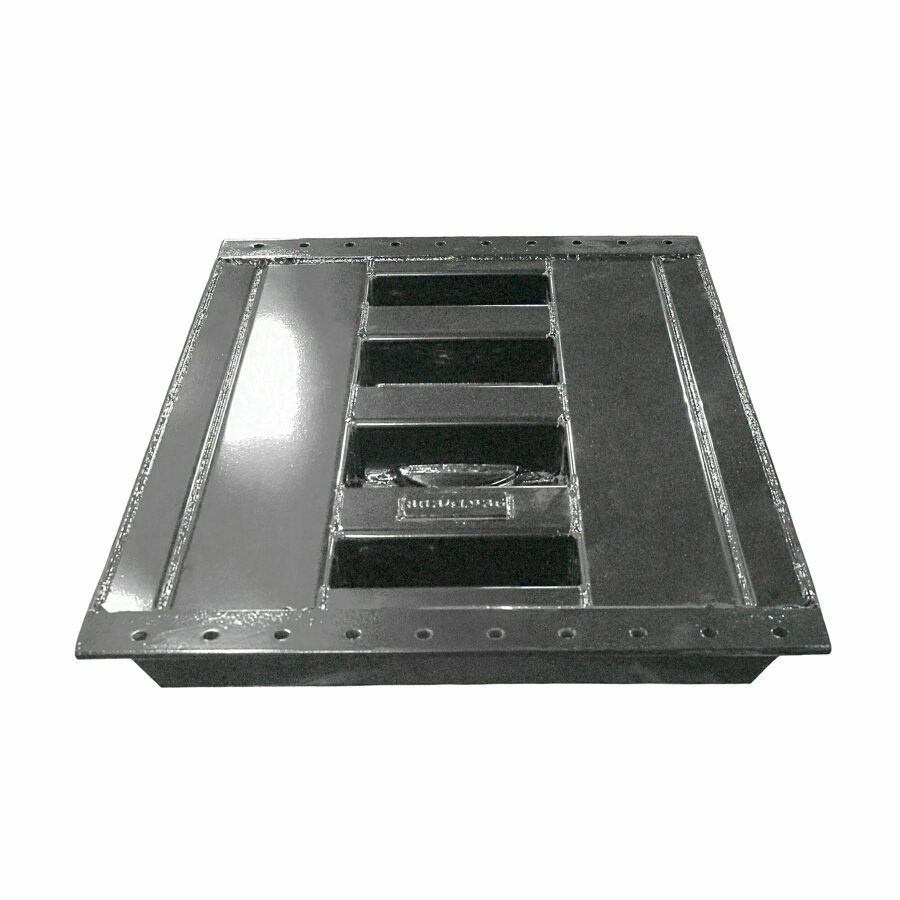 COUPLER ASSEMBLY, TANK 16" KP 96"W, BLACK POWDER/AQUAGUARD 4-3/16" TALL