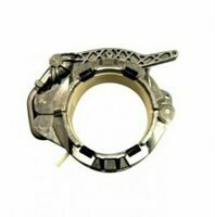 ALUMINUM COUPLER 4", W/HANDLE BTI ALL-IN-ONE, WHITE SPLIT GASKET