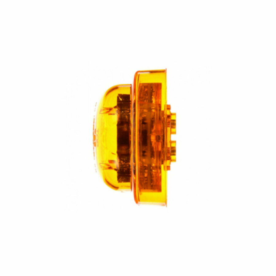 LAMP, LED MODEL 10, 8-DIODE AMBER, HIGH PROFILE, PL-10, 12V