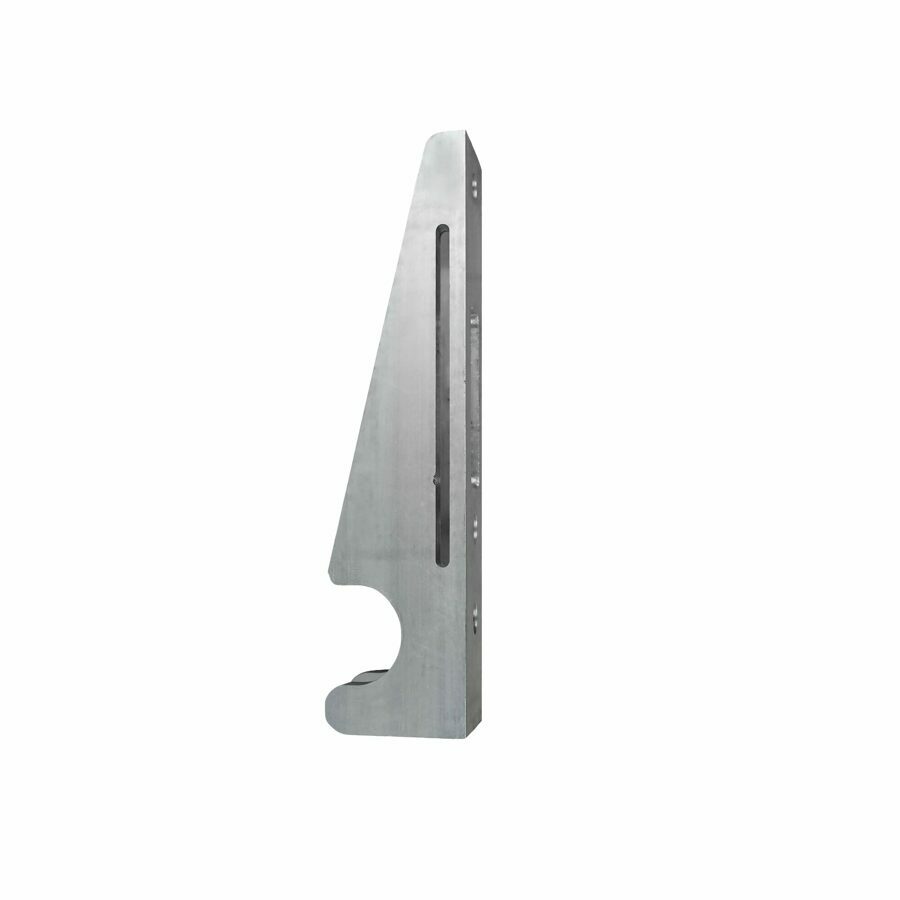 OVERSLUNG HOOK & LATCH ASSEMBLY, TWO PIECE STEEL AND ALUMINUM