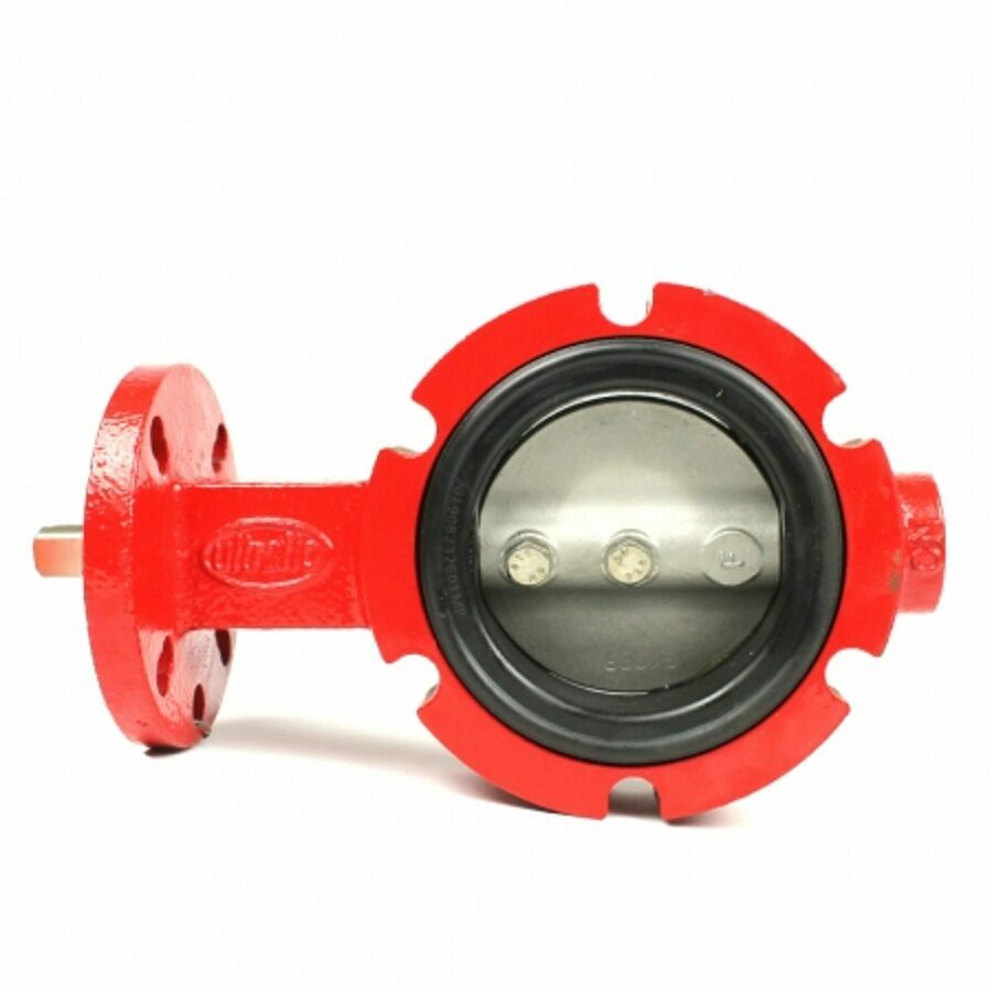 BUTTERFLY VALVE 3", 400 SERIES, CAST IRON, STAINLESS DISC, BLACK NITRILE