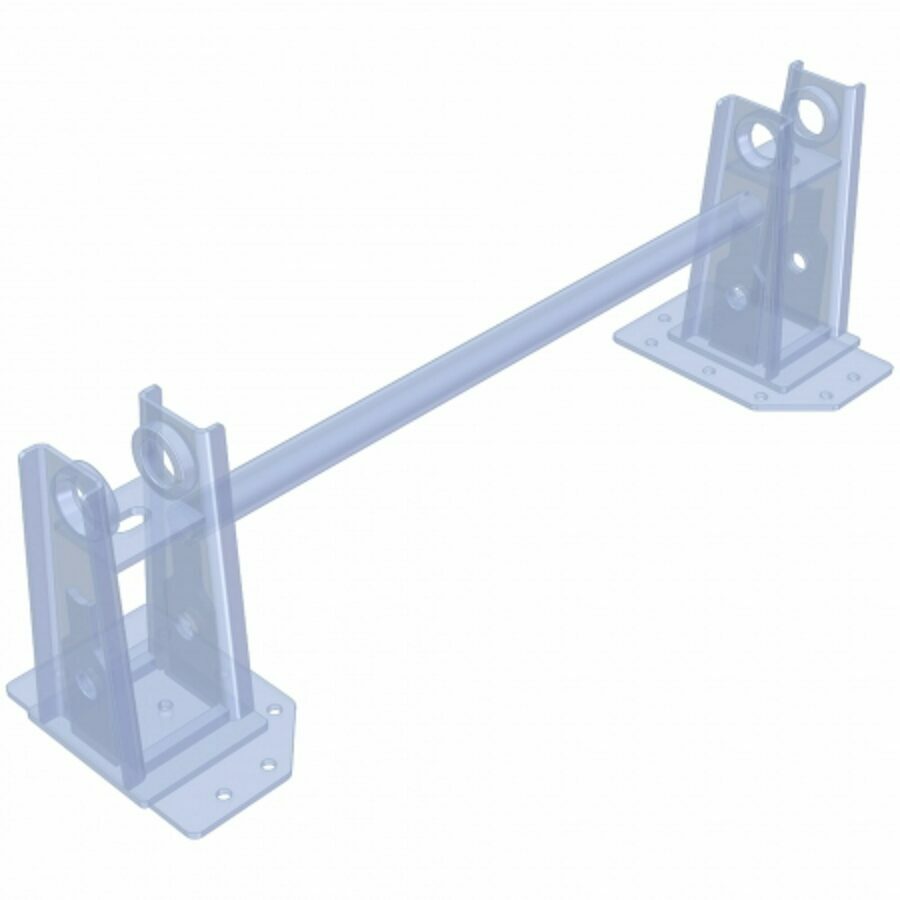 COMPLETE GALVANIZED MIDDLE HANGER ASSEMBLY, BOLT ON HI-TENSILE, FOR EQUALIZER 102" WIDE