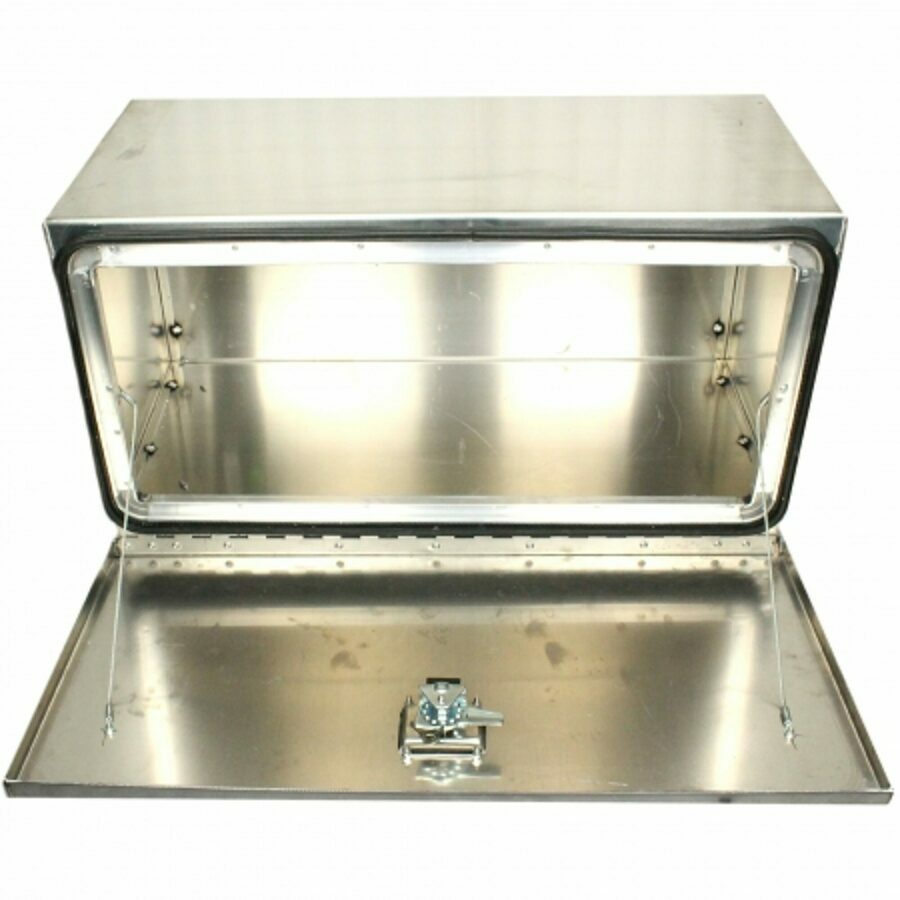 AERO TOOLBOX, 18" X 18" X 36", ALUMINUM MILL/POLISHED DOOR