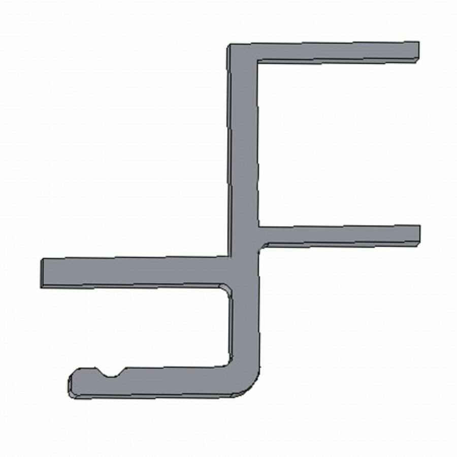 CHANNEL, COAL DOOR TRACK TOP,