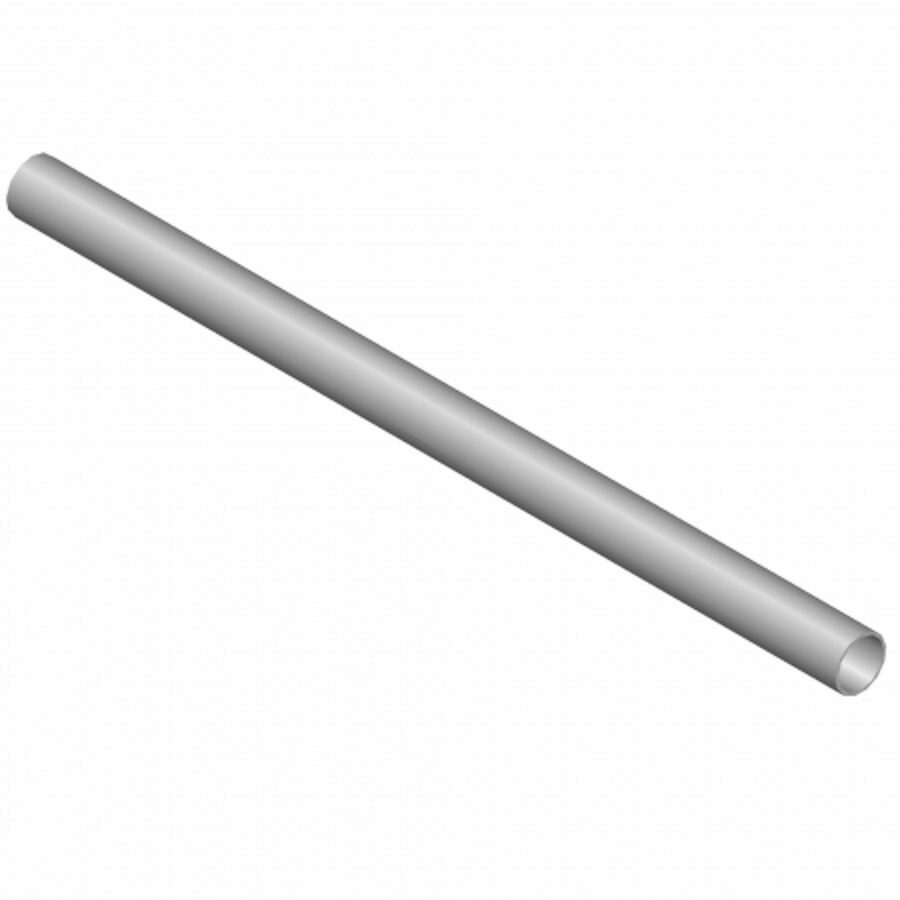 PIPE, 4" SCH 40 ALUMINUM, 98.8" LONG