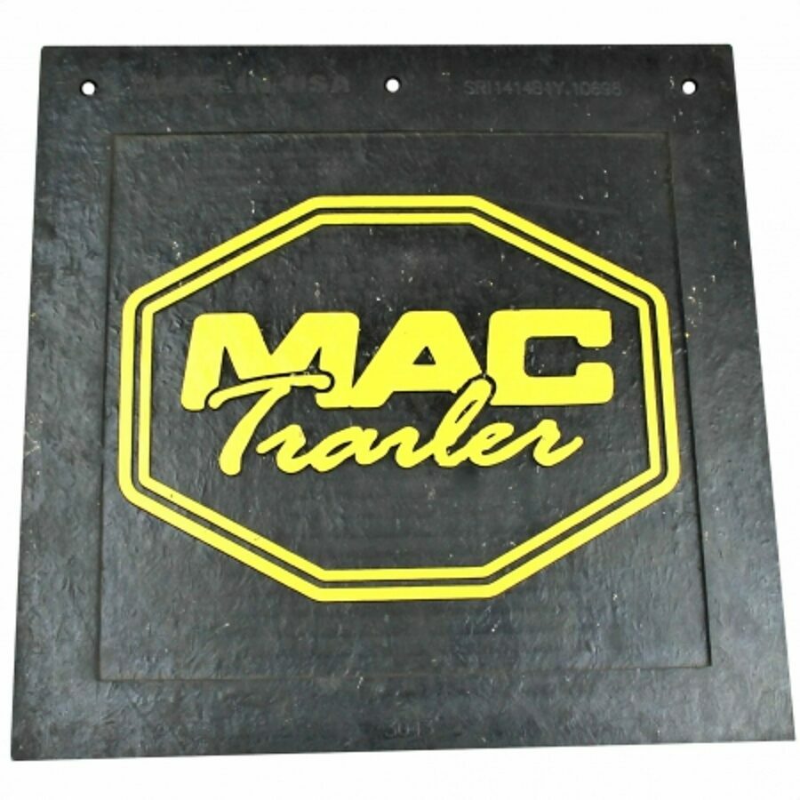 MAC TRAILER MUD FLAP, 3/8" X 14" X 14" INSPECTION RUBBER