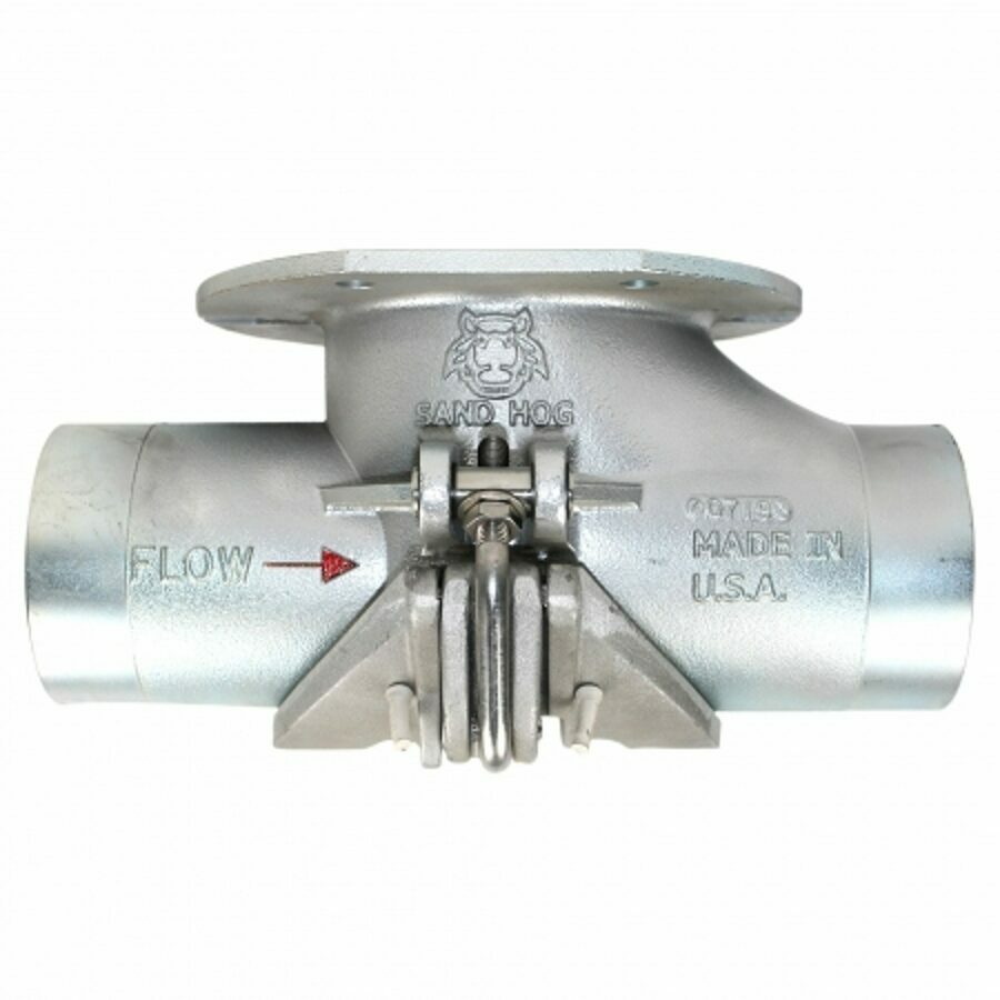 SAND HOG HOPPER TEE, 5X4 BOTTOM DROP, PLAIN X PLAIN