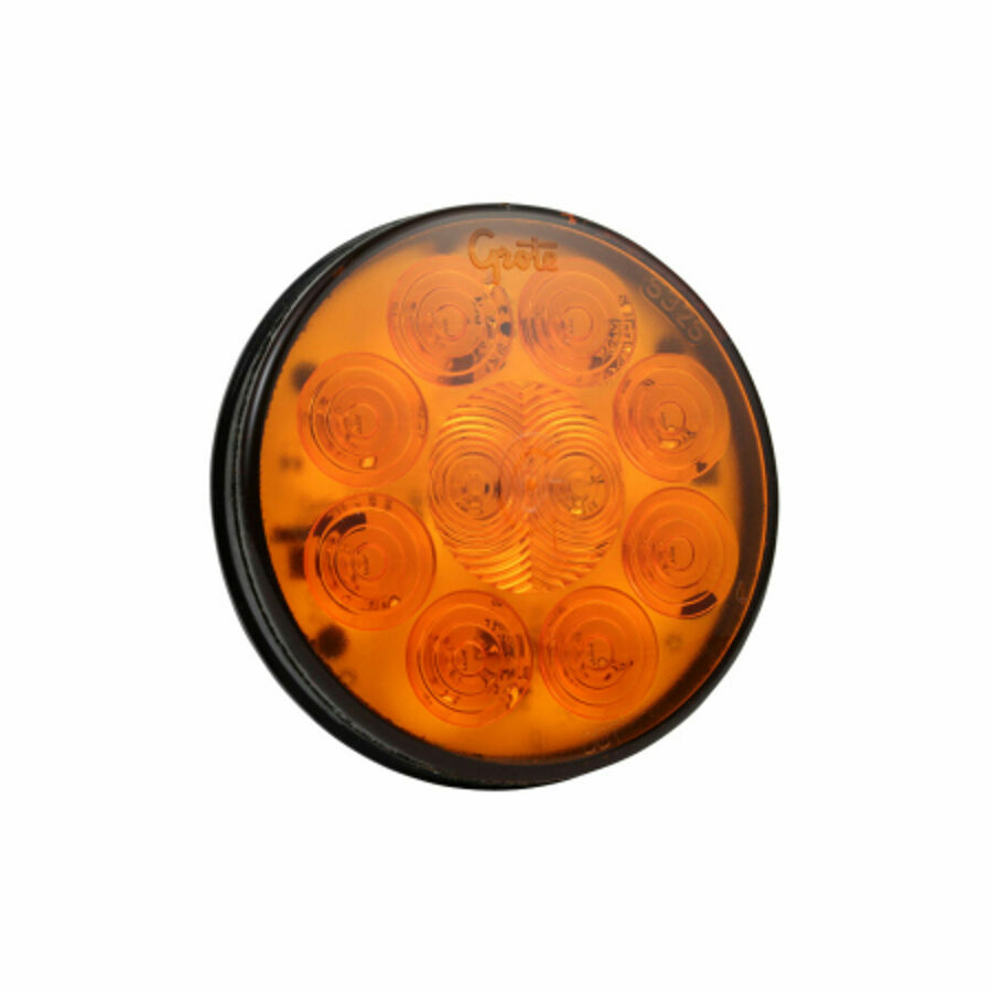 LAMP, LED 4" AMBER S/T/T GROMMET MOUNT