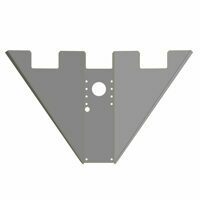 DOLLY WING, LANDING GEAR TIPPER 5/16", 8" CROSSMEMBER SPACING, HOLLAND MARK V REVERSE MOUNT
