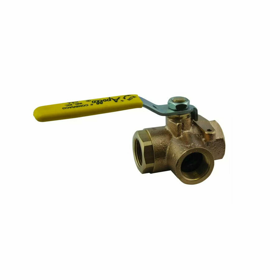 3/8 BALL VALVE, FNPT 3-WAY