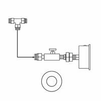 AIR GAUGE ASSEMBLY, TRAILSTAR FRAMELESS DUMP