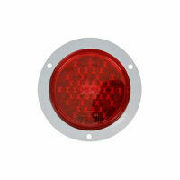 LAMP LED 4", 44 DIODE M-44 RED, FLANGE MOUNT, STT