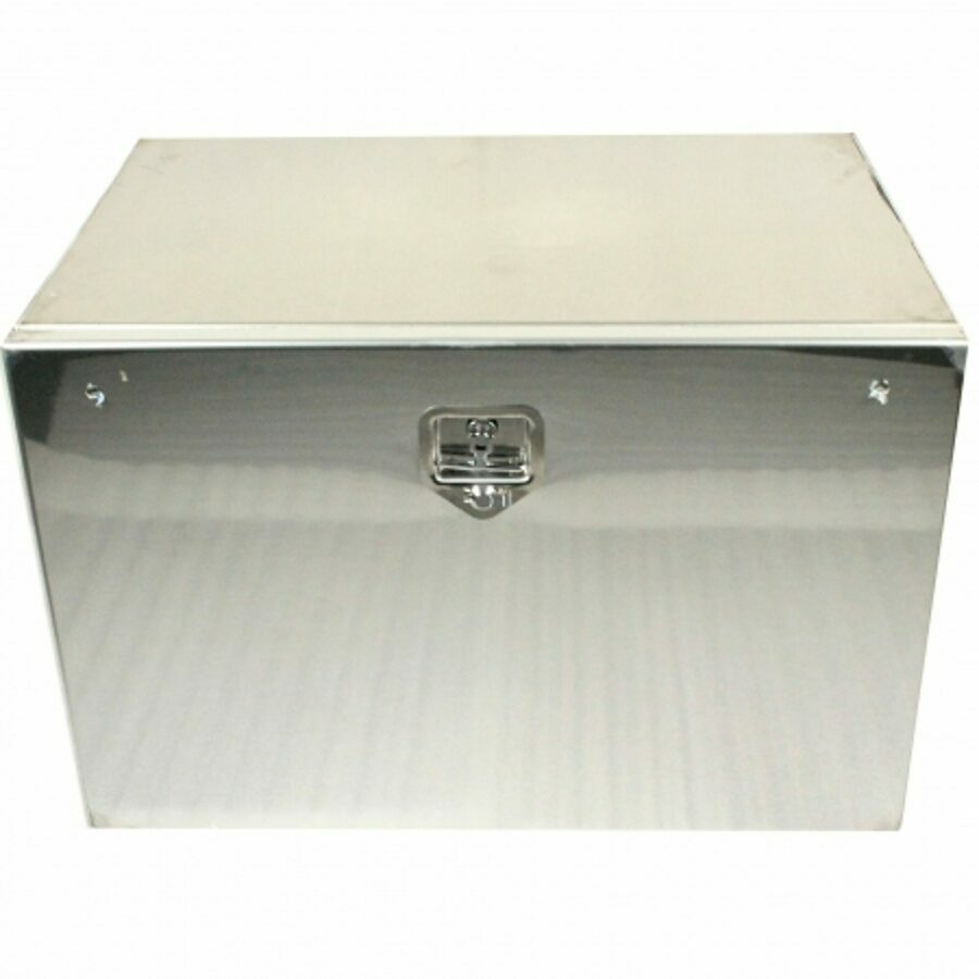 AERO TOOLBOX, 24" X 24" X 36", ALUMINUM MILL/POLISHED DOOR