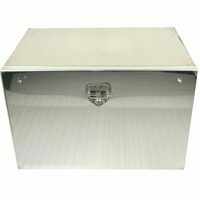 AERO TOOLBOX, 24" X 24" X 36", ALUMINUM MILL/POLISHED DOOR