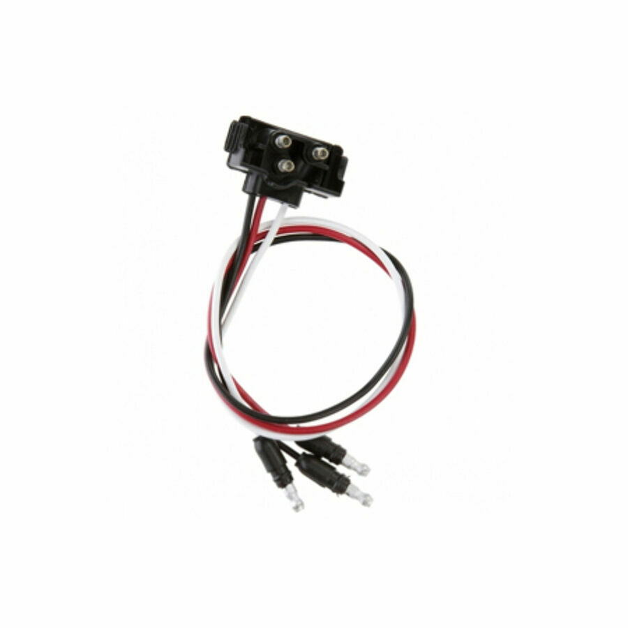 PIGTAIL PL3 STOP W/.180 MLD STOP, TURN, TAIL PLUG, RIGHT ANGLE PL-3, 14"