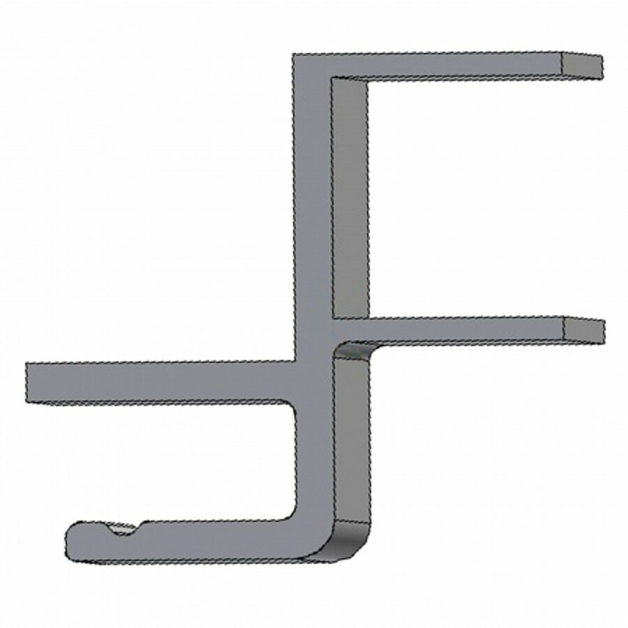 CHANNEL, COAL DOOR TRACK TOP