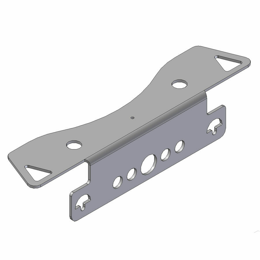 CENTER HANGER CROSSMEMBER, 58" DRAW BAR