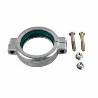 4" ALUMINUM CAST, MARK IV COUPLING W/ EVERGREEN FKM GASKET, 250 PSI