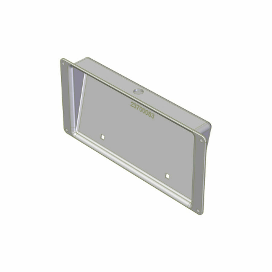 LICENSE PLATE CASTING, 356F ALUMINUM