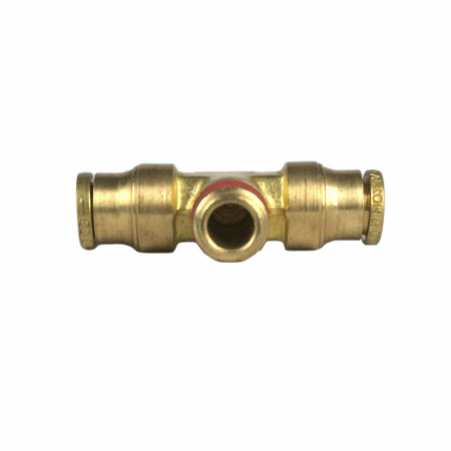 PTC BRANCH TEE BRASS, 3/8" X 1/4"