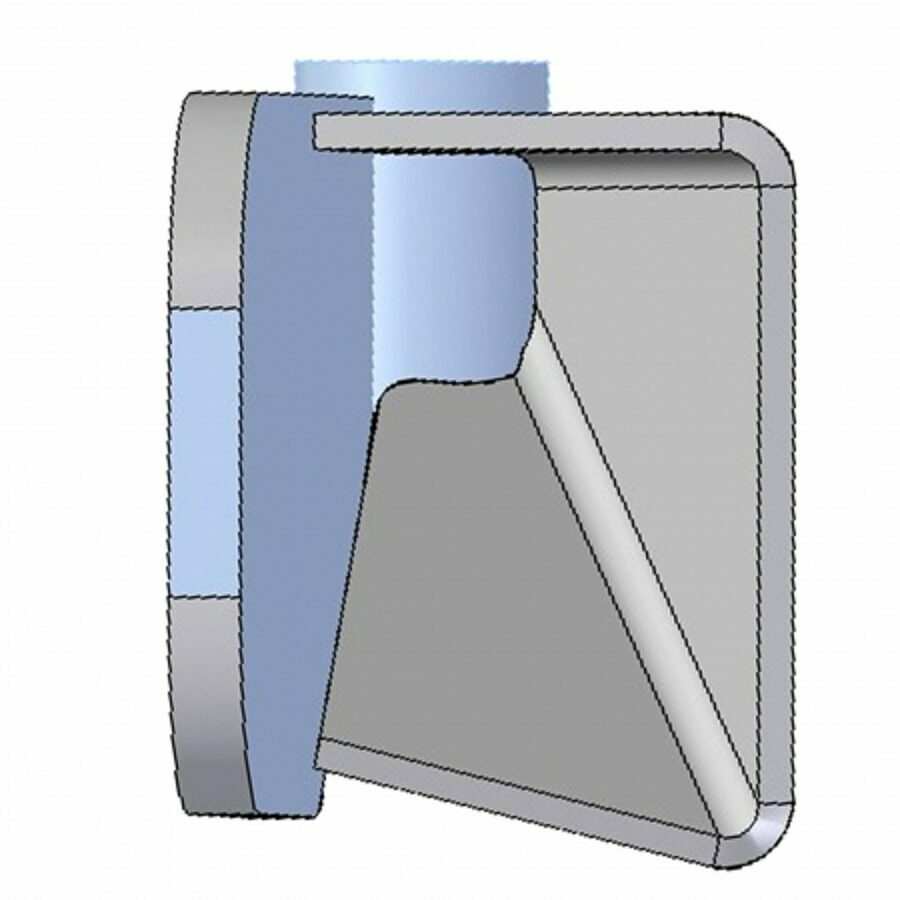 GATE HINGE ASSEMBLY, STEEL