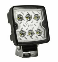 FLOOD LED, WORK LIGHT SQUARE W/ MALE TERMINALS