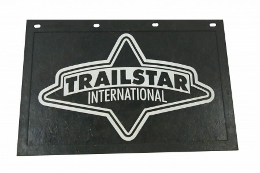 TRAILSTAR MUD FLAP, 24" X 16" X 1/2", MIDDLE W/ WHITE LOGO