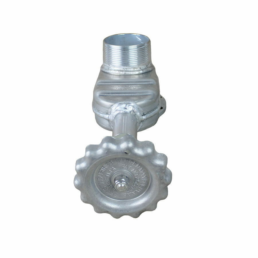 GATE VALVE 3", ALUMINUM FLANGE X NPT ASG1003