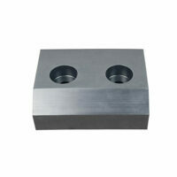 NYLATRON, GATE RISER BLOCK, MACHINED SS GATE