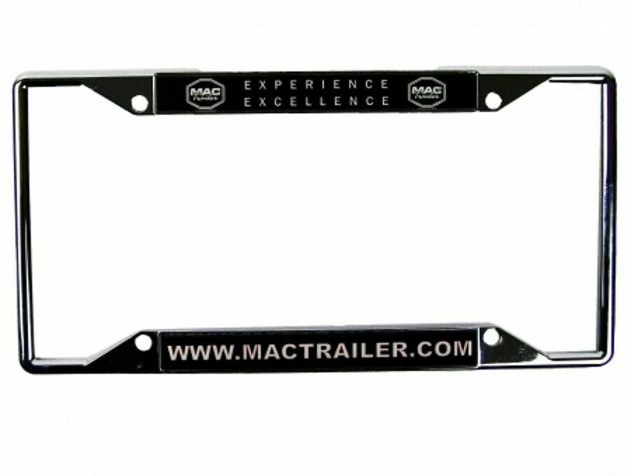 MAC TRAILER LICENSE PLATE FRAME