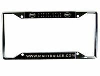 MAC TRAILER LICENSE PLATE FRAME