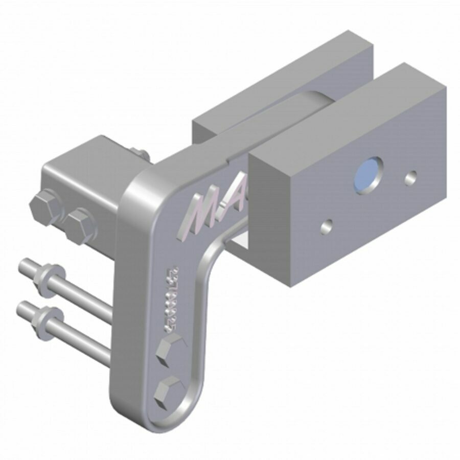 HINGE ASSEMBLY SHEET & POST, OVERSLUNG PASSENGER SIDE