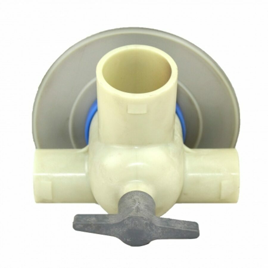 AERATOR, 3-PORT COMPLETE ASSEMBLY, NATURAL W/ WEAR PLATE