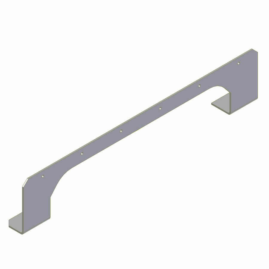 MUD FLAP BRACKET, LEAD REAR END