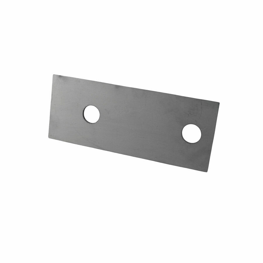 SHIM TAILGATE, STAINLESS STEEL 16GA 5" X 2", 2 PER HALF ROUND ONLY