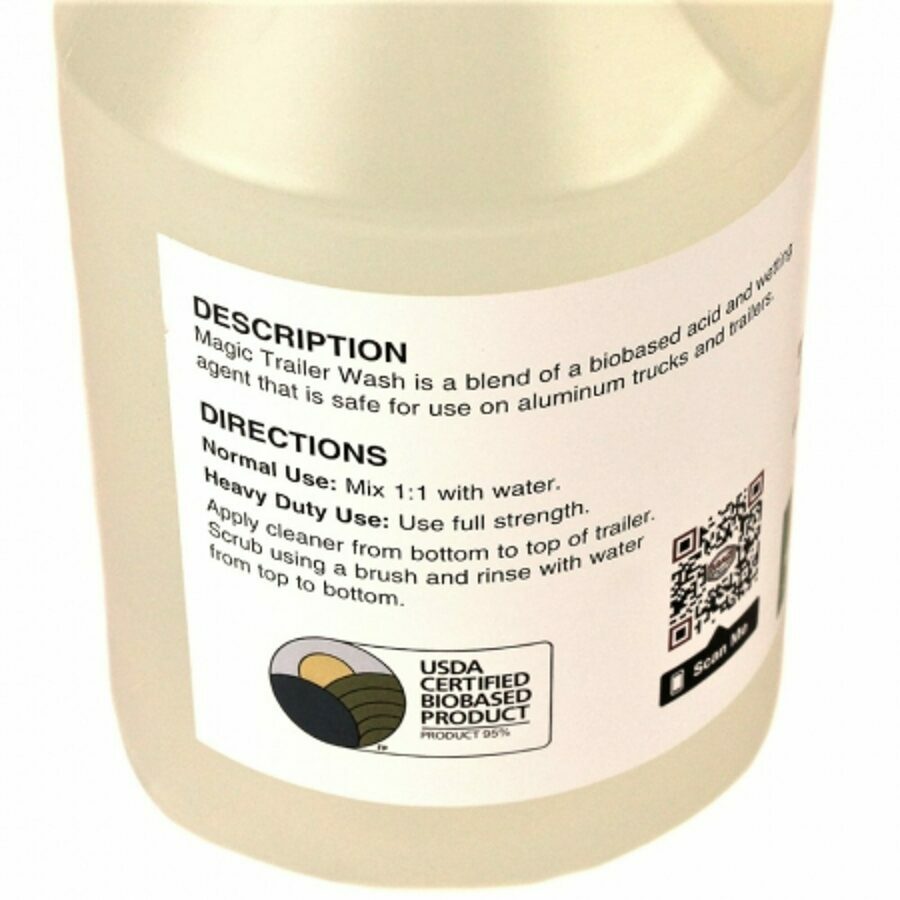 MAC MAGIC TRAILER WASH 1 GALLON JUG GREEN LABEL BIOBASED