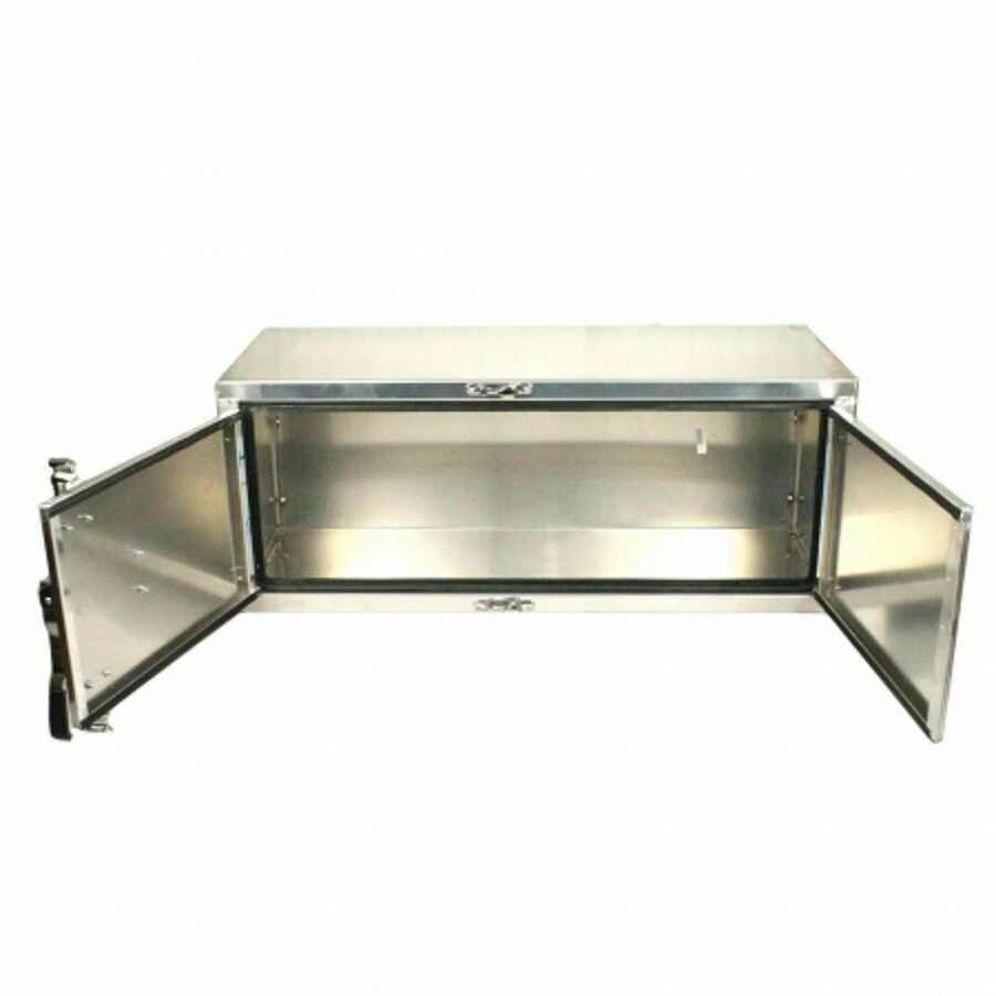 AERO TOOLBOX, 18" X 24" X 60", DRIVER SIDE ALUMINUM DOUBLE DOOR W/ CAMLOCK