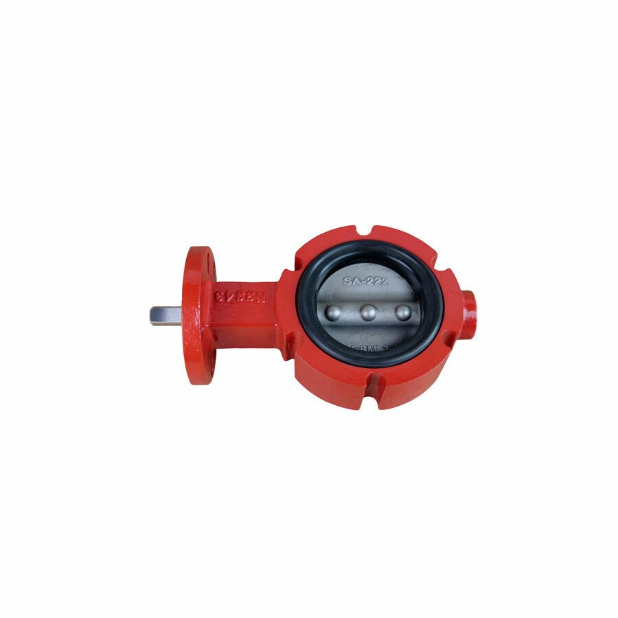 BUTTERFLY VALVE 3", 400 SERIES, CAST IRON, STAINLESS DISC, BLACK NITRILE