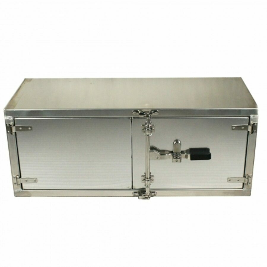 AERO TOOLBOX, 18" X 24" X 60", PASSENGER SIDE ALUMINUM DOUBLE DOOR W/ CAMLOCK