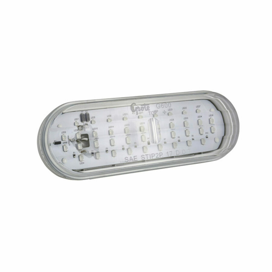 LAMP LED, FRONT OR REAR TURN, AMBER W/ CLEAR LENS