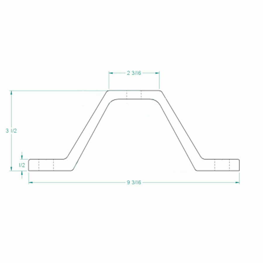DOLLY BRACE POCKET 3-1/2"