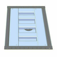 COUPLER ASSEMBLY, TANKER, 18-16, 102W POWDER COAT/AQUAGUARD, 3/8" KINGPIN