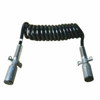 7 WAY LIGHT HARNESS SPRING, CORD MALE ENDS 12', TRUCK-LITE 97151 (263717151)