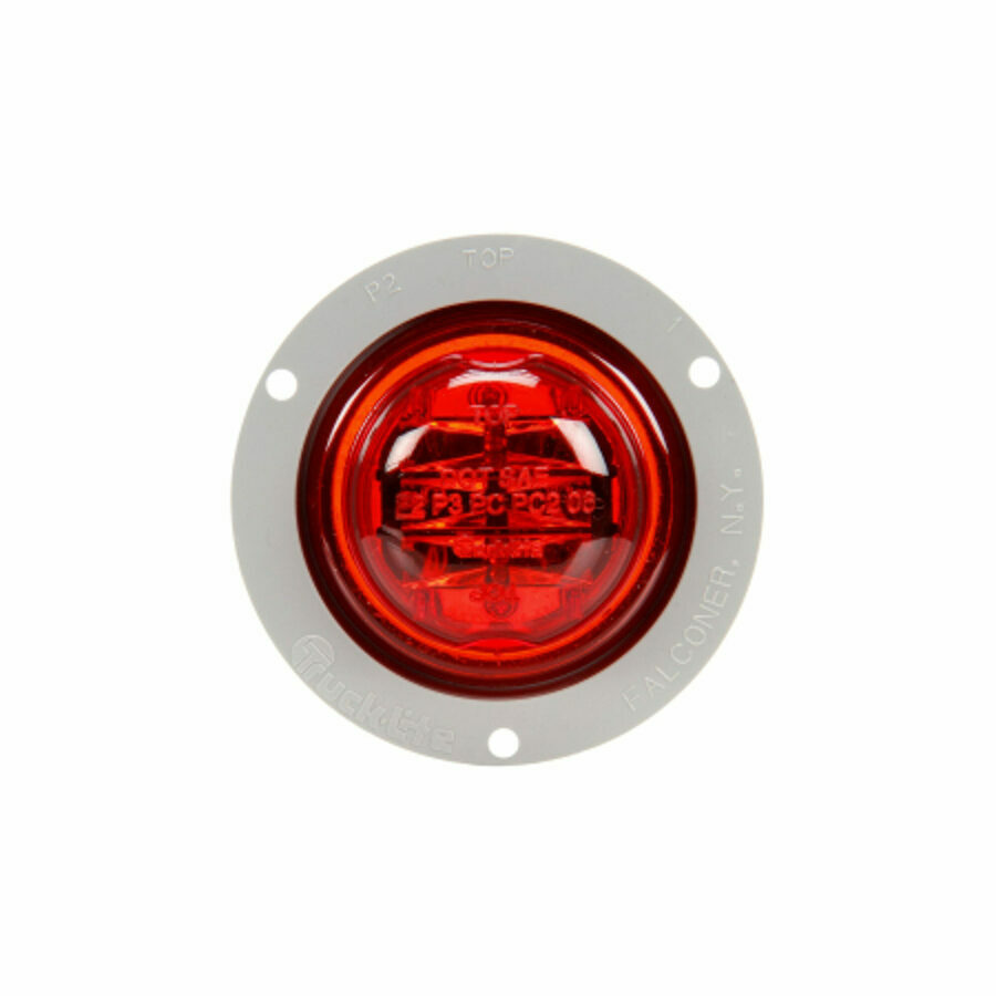 MODEL 10 2.5" 8-DIODE, RED W/ GRAY FLANGE, FIT AND FORGET PLUG