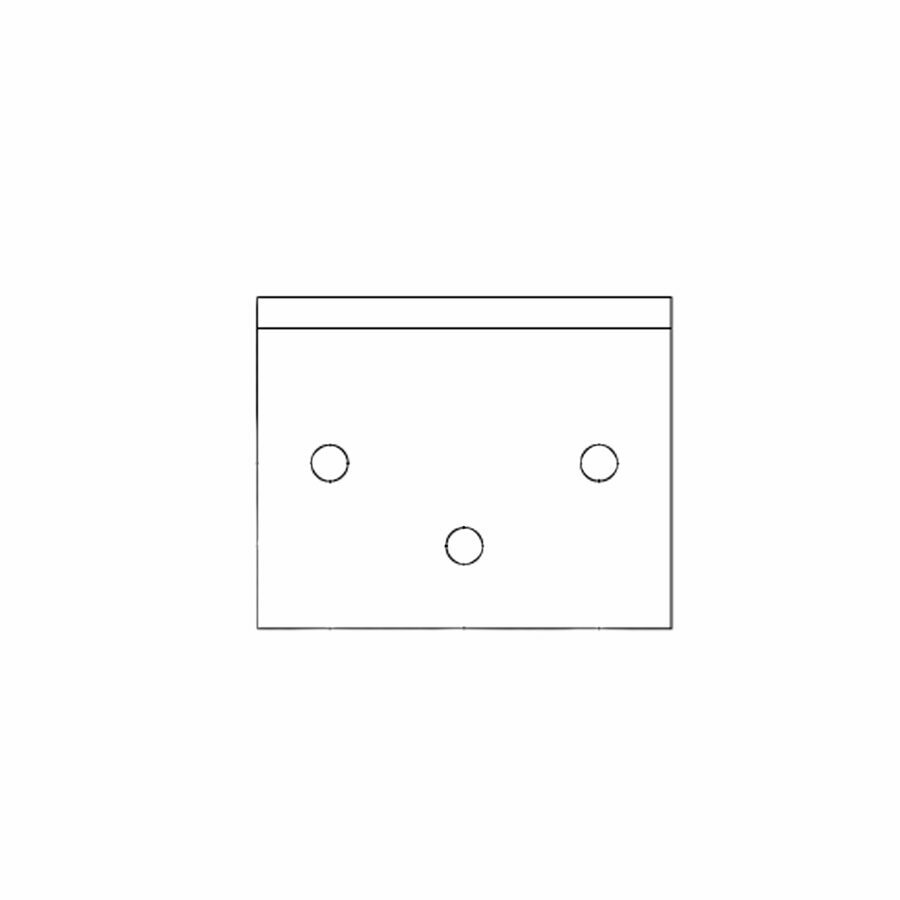 BRACKET ANGLE .375 X 4.00 X 4.00 X 5.00 6061-T6