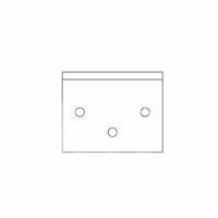 BRACKET ANGLE .375 X 4.00 X 4.00 X 5.00 6061-T6