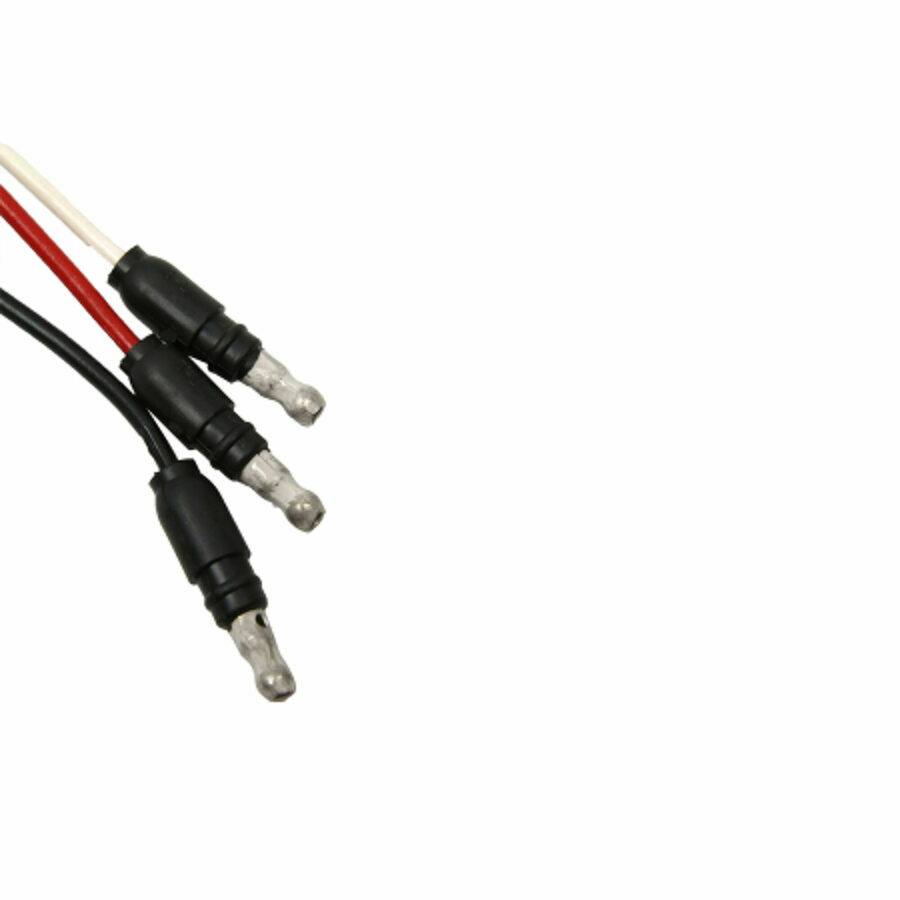 PIGTAIL PL3 STOP W/.180 MLD STOP, TURN, TAIL PLUG, RIGHT ANGLE PL-3, 14"