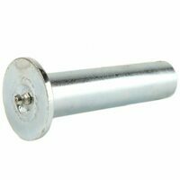 PIN, 1-1/4" ZINC W/GF, OVERSLUNG GATES, 5-1/2" LONG